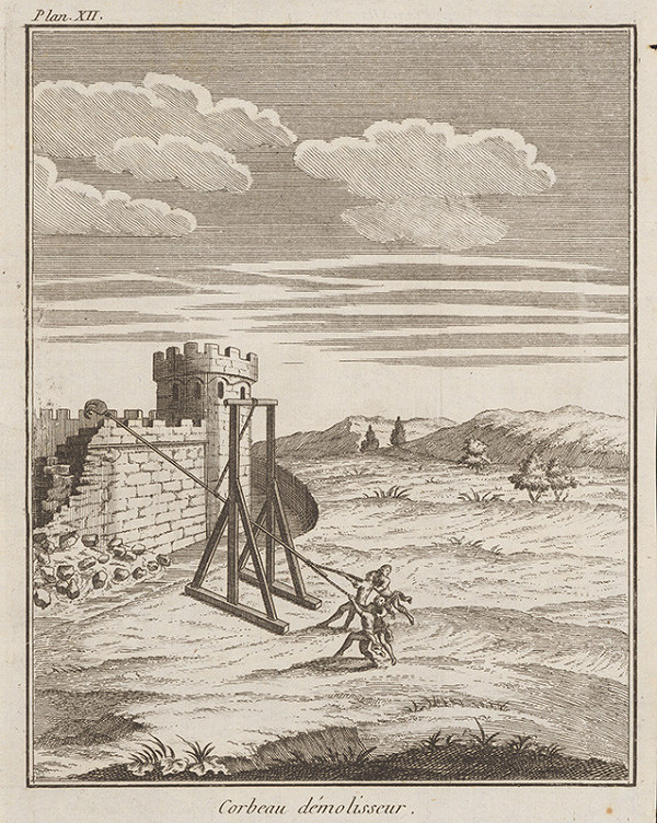 Stredoeurópsky maliar z 18. storočia – Búranie hradieb