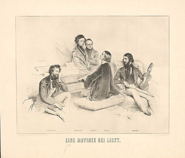 Joseph Kriehuber – Matiné u Liszta 1846