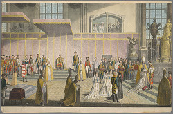 František Wolf, Johann Nepomuk Höchle – Korunovácia Karolíny Augusty 