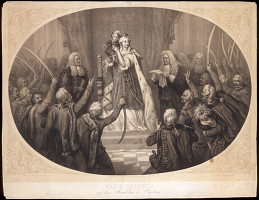 Bülow, Carl Johann Arnold – Mária Terézia na uhorskom sneme 1741 