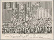 Carl Schütz, Sebastian Mansfeld – Korunovácia Leopolda II. 