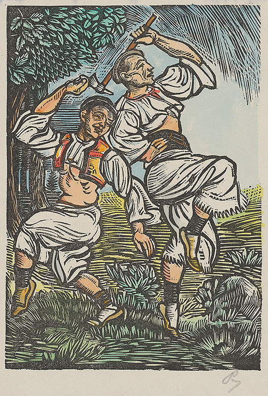 Slovenský maliar z 1. polovice 20. storočia – Tanec
