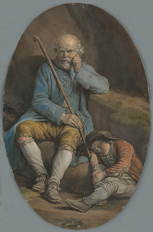 Nicolas Bernard Lepicié, Charles-Clément Bervic – Odpočinok