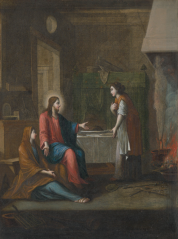 Caspar Luyken – Ježiš u Marty a Márie