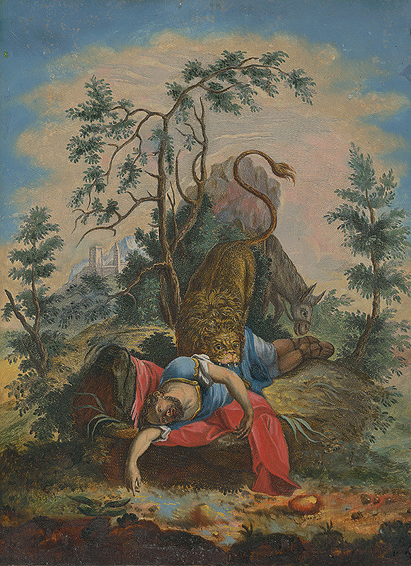 Stredoeurópsky maliar zo 17. storočia – Lev usmrtil proroka z Judska na ceste