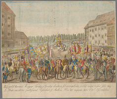 János Berken – Leopold II. na korunovačnom vŕšku v Bratislave 