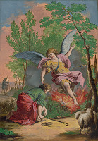 Francesco Bartolozzi, Giuseppe Zocchi, Joseph Wagner – Mojžiš a horiaci ker 