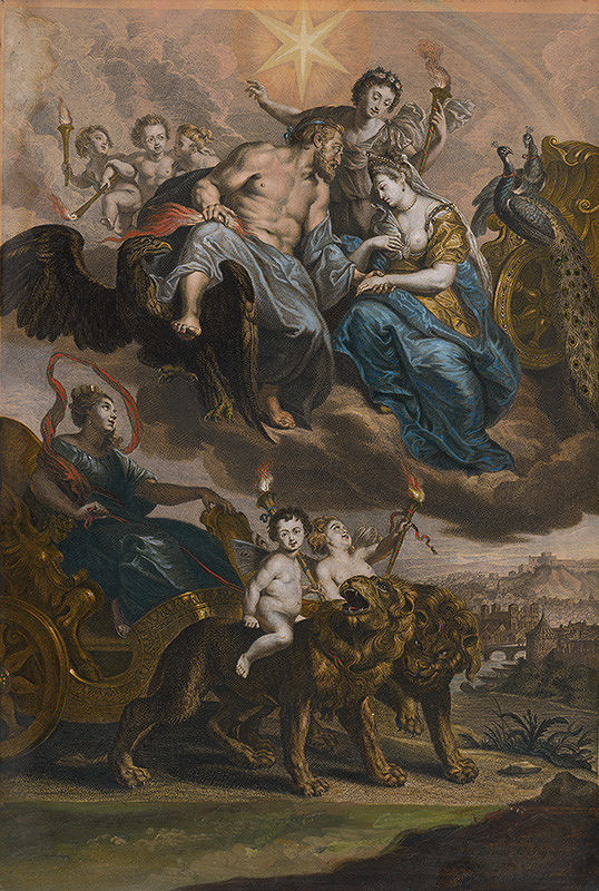 Peter Paul Rubens, Jean Baptiste Nattier, Gaspar Duchange – Stretnutie Márie de Medici a Henricha IV. v Lyone