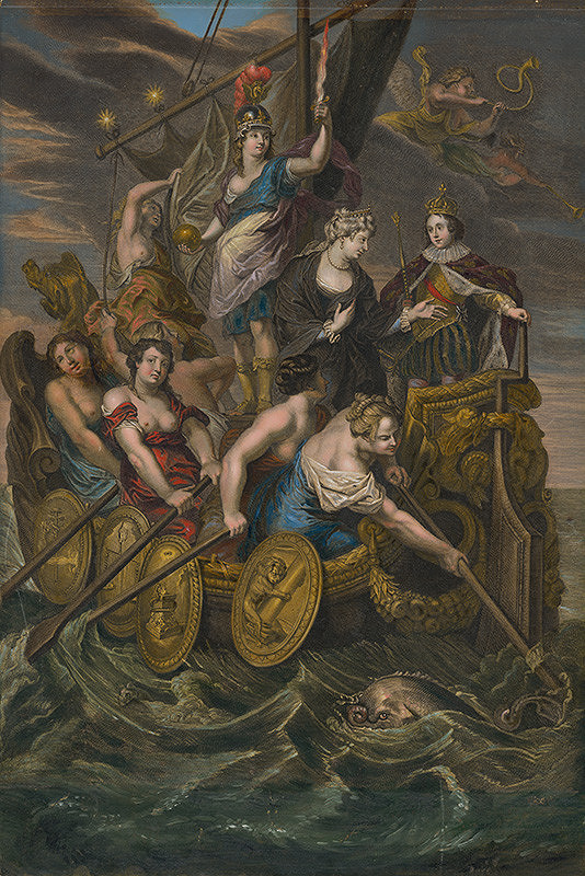 Antoine Trouvain, Peter Paul Rubens, Jean Baptiste Nattier – Plnoletosť Ľudovíta XIII.