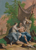 Francesco Bartolozzi, Giuseppe Zocchi, Joseph Wagner – Lot a jeho dcéry 