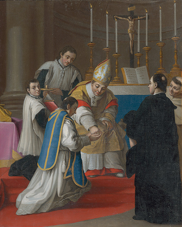 Pietro Longhi – Vysvätenie kňaza 