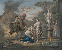 Jacques Firmin Beauvarlet – Proserpina zdobí Cererinu sochu 