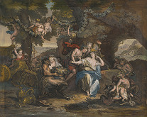 Jacques Firmin Beauvarlet – Bakchus a Ariadna 