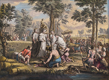 Jean Baptist de Poilly, Pierre Mignard – Leto. Obeta na počesť bohyne Ceres 