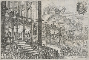 Johann Holzmüller – Korunovácia Ferdinanda II. 