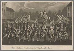 Vincent Raimund Grüner – Ferdinand V. na korunovačnom vŕšku v Bratislave 