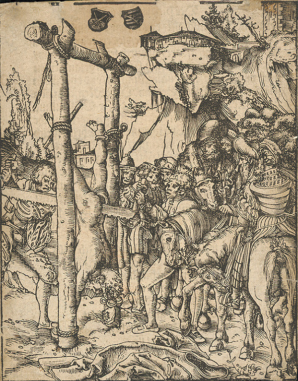 Lukas Cranach st. – Martýrium apoštola Šimona 