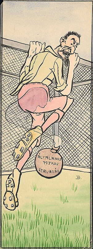 István Burchard-Bélaváry – Karikatúra Apponyiho 10. 