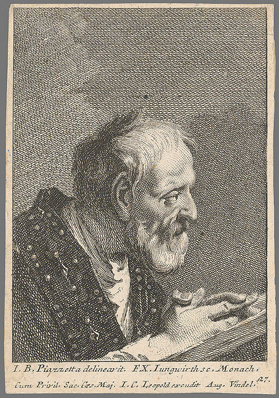 Franz Xaver Andreas Jungwirth, Giovanni Battista Piazzetta – Starec