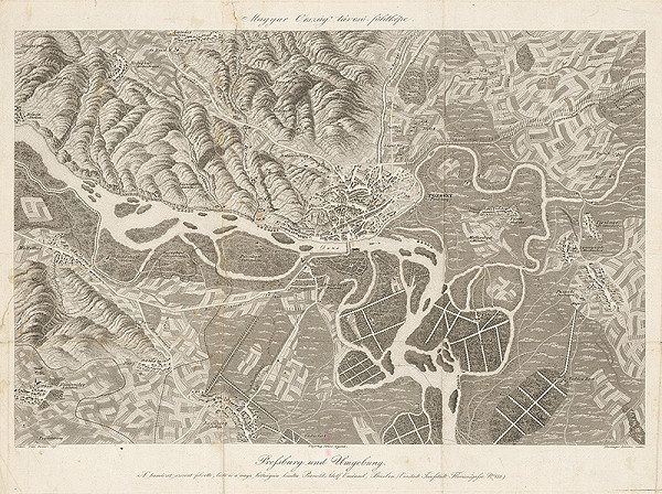 Lorenz Neumayer, Vitéz Ferencz Collár – Mapa Bratislavy