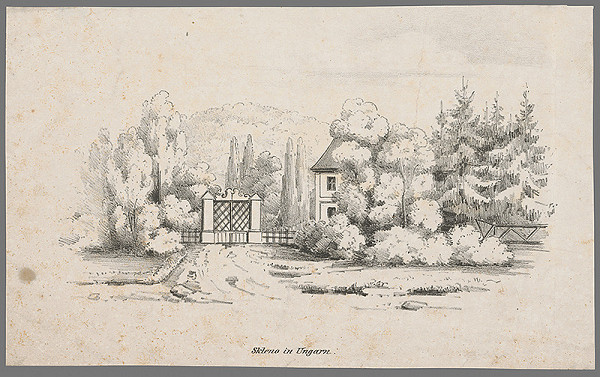 Slovenský maliar z 19. storočia – Sklené Teplice 