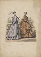 Francúzsky grafik z 19. storočia – Módny list 