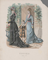 Stredoeurópsky grafik z 19. storočia – Módny list 