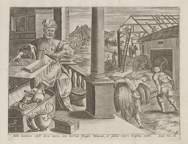 Stredoeurópsky maliar zo 17. storočia – Podobenstvo o lakomcovi