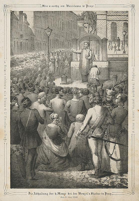 Anton Ziegler – Revolúcia v Prahe r. 1848