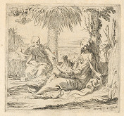 Elisabetta Sirani – Odpočinok na úteku do Egypta 