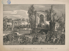 Friedrich Fritz, Franz Werner – Pripomienka slávnych čias Rakúska (Obrana mostu Rasumofsky vo Viedni, 24. októbra 1848) 