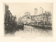 John Henry Bradley – Tržné námestie v Chiogii 