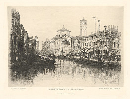 John Henry Bradley – Tržné námestie v Chiogii 