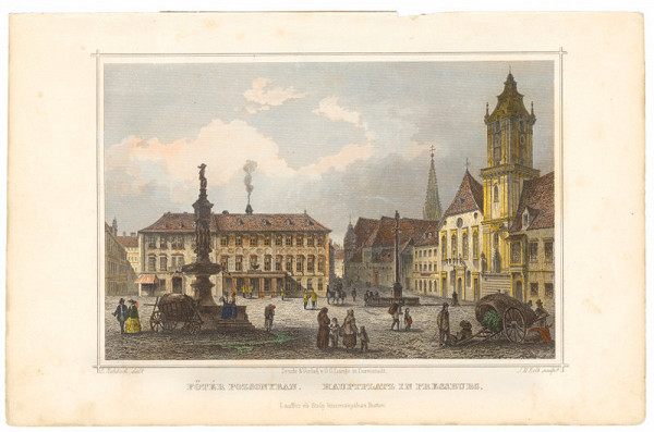 Joseph Maximilian Kolb, Ludwig Rohbock – Hlavné námestie v Bratislave