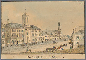 Johann Vincenz Reim – Špitálska ulica v Bratislava 