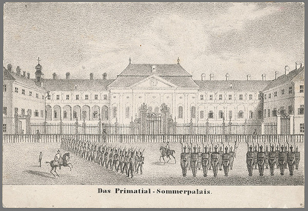 Antal József Strohmayer, Johann Höfelich, C.F. Wigand – Primaciálny letný palác v Bratislave
