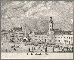 Antal József Strohmayer, Johann Höfelich, C.F. Wigand – Námestie Milosrdných bratov v Bratislave 