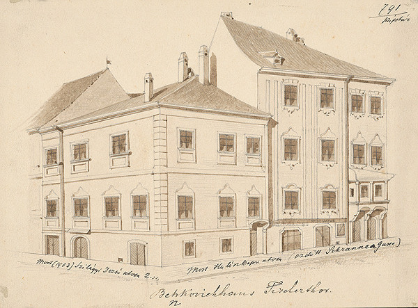 Adolf Lang – Bývalý dom Benkovichov na Rybárskej ulici