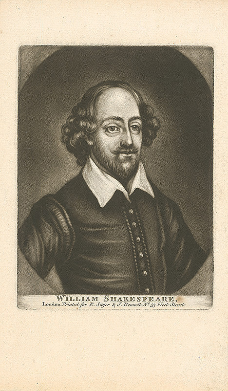 Stredoeurópsky grafik z 18. storočia – Shakespeare