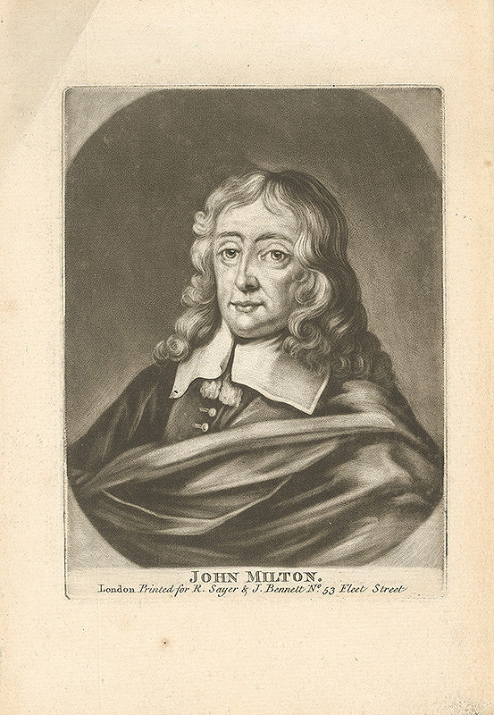 Stredoeurópsky grafik z 18. storočia – John Milton