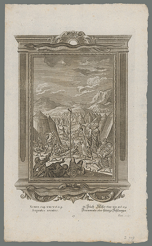 Johann Georg Pintz – Mojžišov medený had
