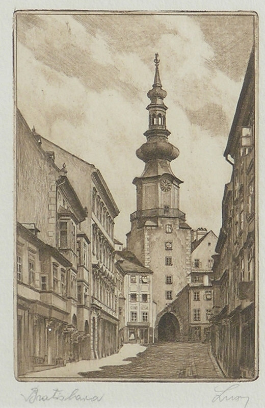 Richard Lux – Michalská veža v Bratislave