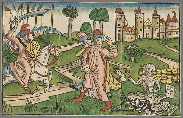 Stredoeurópsky grafik zo 16. storočia – Vedenie na popravu 