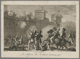 Antonio Lanzani, Antonio Dusi – Obrana pevnosti Skutari 