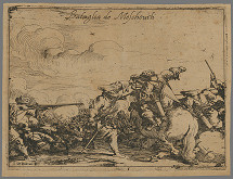 Johann Wilhelm Baur – Bojová scéna 