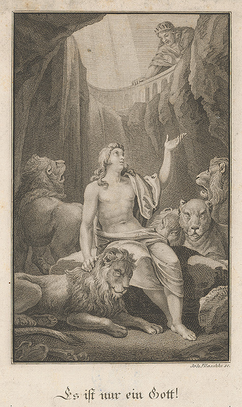 János Blaschke – Daniel v jame s levmi