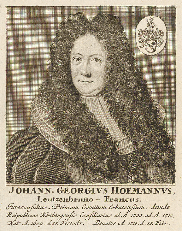Stredoeurópsky maliar – Portrét J.G.Hofmanna