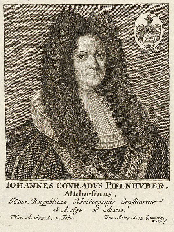 Wolfgang Philipp Kilian – Portrét Johanna Conrada Pielnhubera