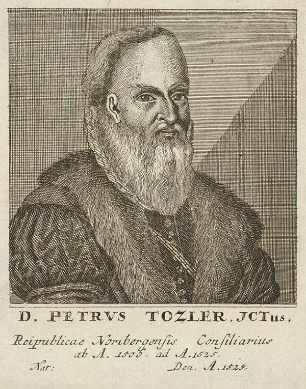 Stredoeurópsky maliar z prelomu 17. - 18. storočia – Portrét D.Petrvsa Tozlera