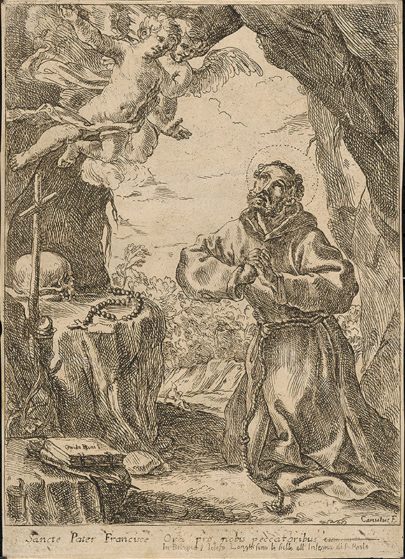 Guido Reni, Domenico Maria Canuti – Svätý František z Assisi